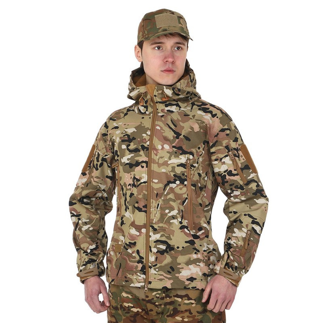 Куртка тактическая Zelart Tactical Scout Heroe 0369 размер L (48-50) Camouflage Multicam - изображение 1