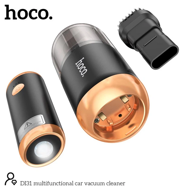 Автомобільний пилосос Hoco multifunctional car Vacuum cleaner DI31 black - Фото 4 Автомобільний пилосос Hoco multifunctional car Vacuum cleaner DI31 black - зображення 4