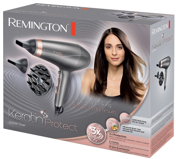 Suszarka do włosów REMINGTON AC8820 Keratin Protect - obraz 7