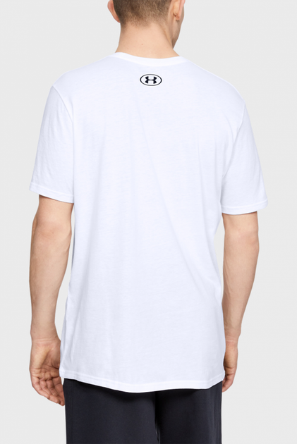 Футболка Under Armour UA GL FOUNDATION SS XXL Белый 1326849-100 - изображение 3