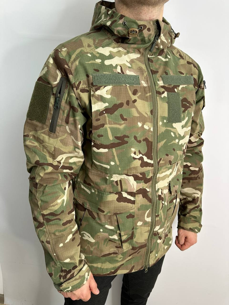 Куртка летняя тактическая Рипстоп Пиксель/Мультикам, размер S - изображение 1