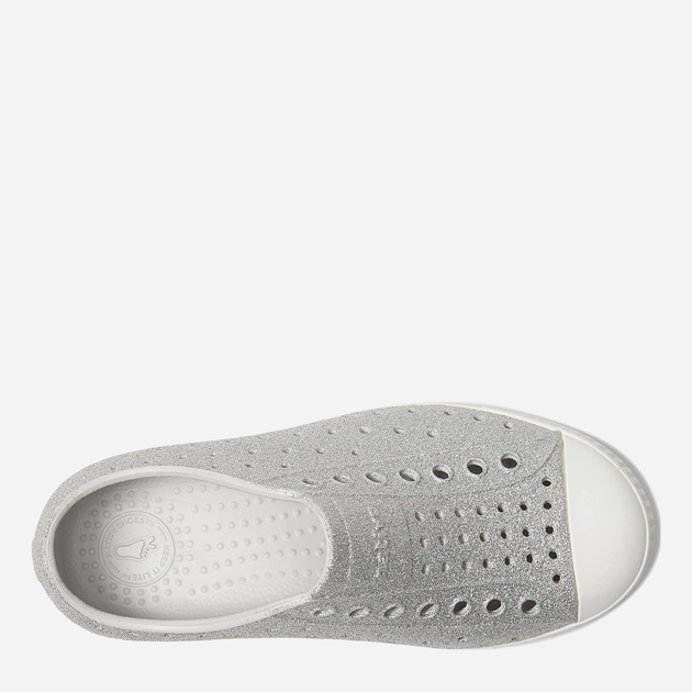 Buty wsuwane damskie Native Jefferson Bling 903890-60-15 40 (7US) 25.3 cm Srebrne/Szare (4894401832836) - obraz 4