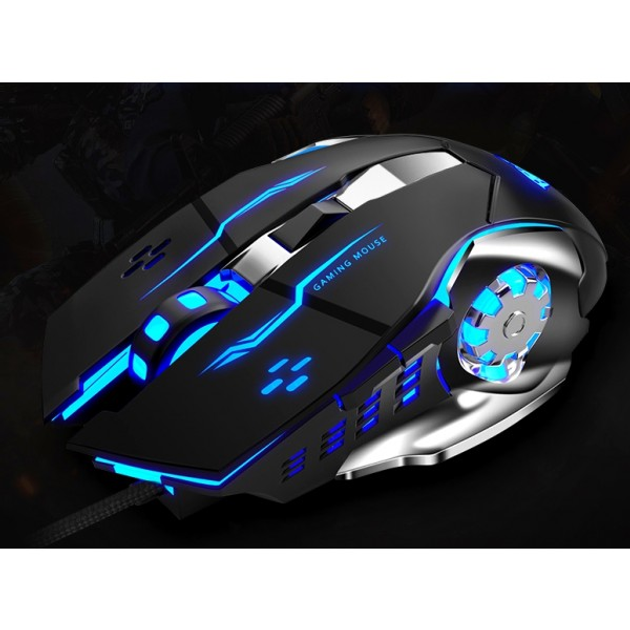 Мышка игровая проводная c RGB подсветкой UKC Keywin X6 – фото, отзывы ...