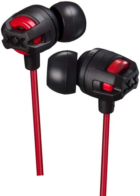 Słuchawki JVC HA-FX103M-R Czerwone / Czarne - obraz 1