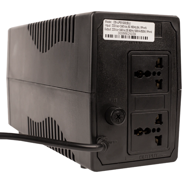 Источник бесперебойного питания Hikvision DS-UPS1000/EU, 500W - изображение 4