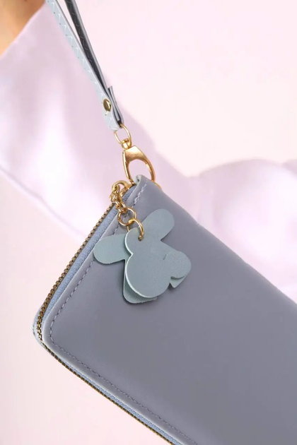 Кошелек No brand 459 женский голубой - изображение 4