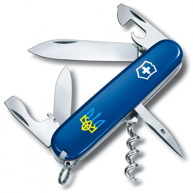 Ніж Victorinox Spartan Ukraine Blue "Тризуб Жовто-Блакитний" (1.3603.2_T0016u) - зображення 1