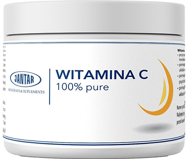 Witamina C Jantar Pure proszek 500 g JAN557 - obraz 1