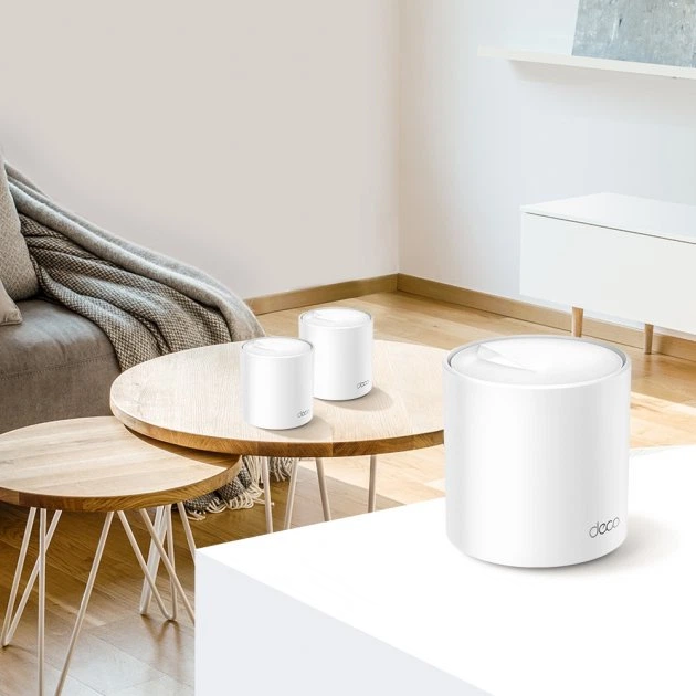 Система WiFi-Mesh Deco X60 AX3000, 1xGE LAN, 1xGE WAN, 1мод TP