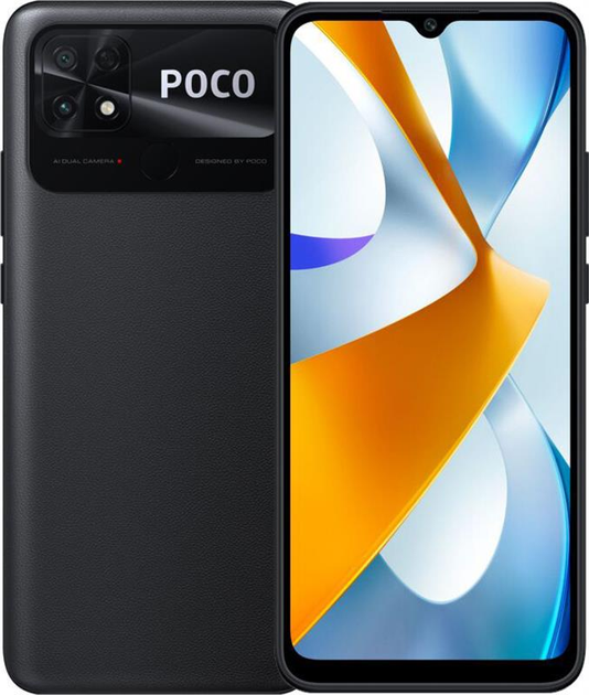 Смартфон Xiaomi Poco C40 4/64GB Dual Sim Power Black – фото, отзывы ...