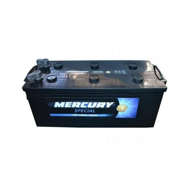 Аккумулятор 190Ач Euro (T1) 513x223x223 боковая без нижн. бурта SPECIAL MERCURY, 25914, / - изображение 1