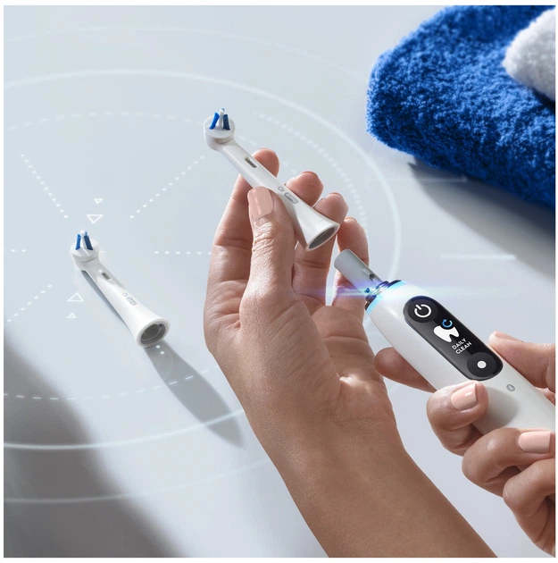 Końcówki do szczoteczki elektrycznej Oral-b Braun iO Specialised Clean, 2 szt. (4210201416913) - obraz 8
