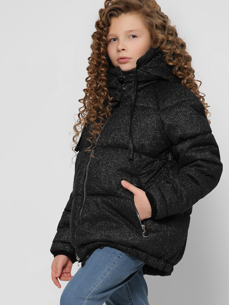 Зимова куртка X-Woyz DT-8314-8 110-116 см Чорна від Rozetka на платформі USKIDKA Акція на Зимова куртка X-Woyz DT-8314-8 110-116 см Чорна від Rozetka