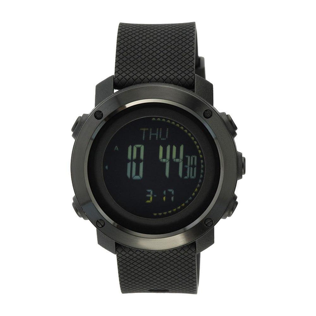 Часы военные тактические M-TAC BLACK с компасом, многофункциональные ...