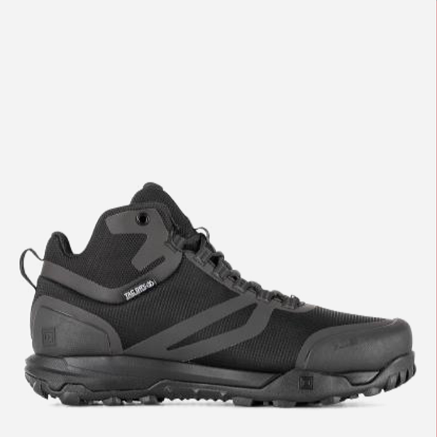 Чоловічі тактичні черевики низькі з мембраною 5.11 Tactical A/T Mid Waterproof Boot 12446-019 43 (9.5US) 28.4 см Black (2000980595631) - зображення 1