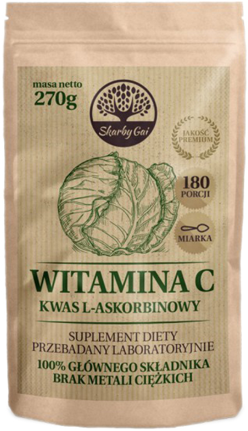 Вітамін С з Капусти Skarby Gai Witamina C 270 г (SG4011) - зображення 1