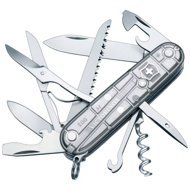 Нож Victorinox Huntsman Transparent Silver (1.3713.T7) - изображение 1