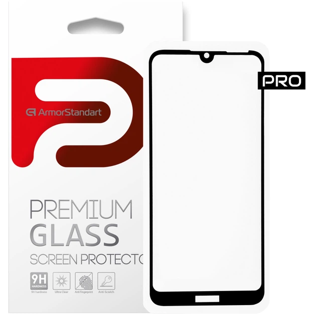 Фото - Защитное стекло / пленка ArmorStandart Скло захисне Pro Huawei Y6 Black 2019(ARM56671)