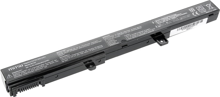 Bateria Mitsu do laptopów Asus 14,4 V 2200 mAh (BC/AS-X451) - obraz 4
