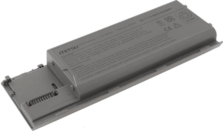 Акумулятор Mitsu для ноутбуків Dell 11.1 V 4400 mAh (BC/DE-D620) - зображення 3