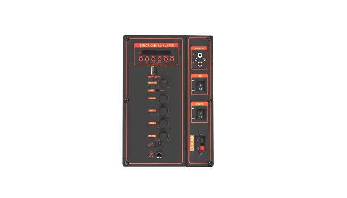 Портативна колонка бумбокс XPRO GZ-2680 валіза 30Вт, USB, SD, FM