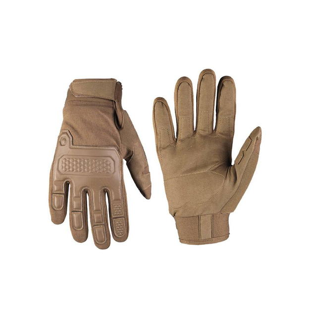 Тактические перчатки Warrior Mil-Tec® Dark Coyote S - изображение 1