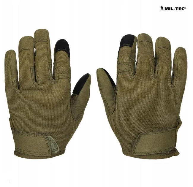 Тактичні рукавички Combat Touch Mil-Tec® Olive XL - зображення 2