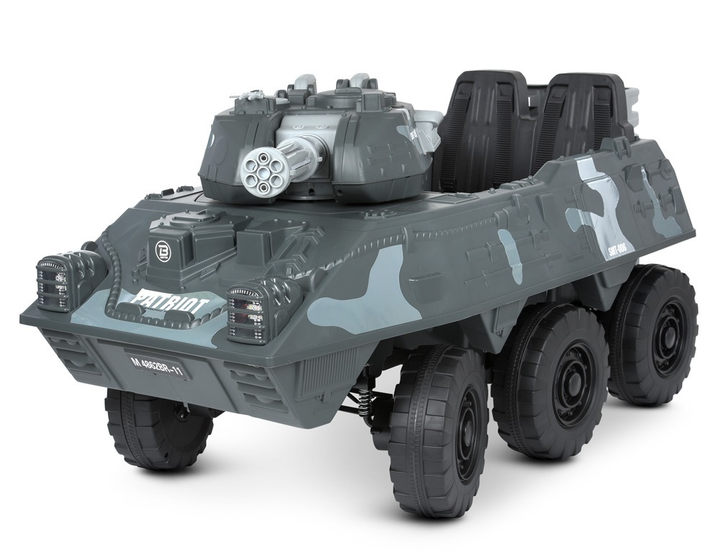 Детский электромобиль танк 140W Bambi M 4862BR (Серый) | Быстрая ...