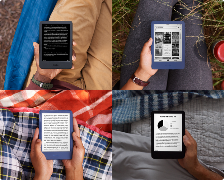 e-czytnik Kindle 11 gen. 2022 16 Gb niebieski (B09SWTJZH6) - obraz 3
