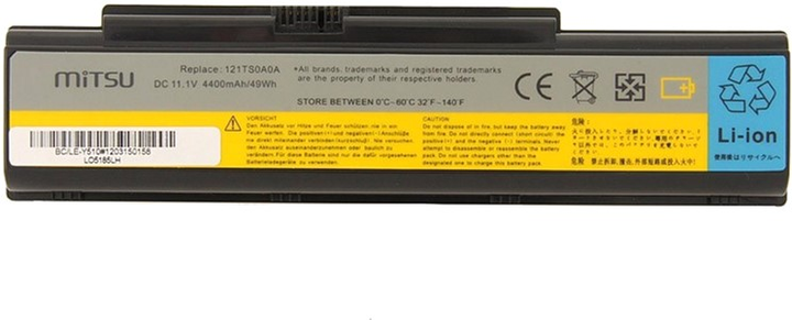 Bateria Mitsu do laptopów Lenovo 11,1 V 4400 mAh (BC/LE-Y510) - obraz 2