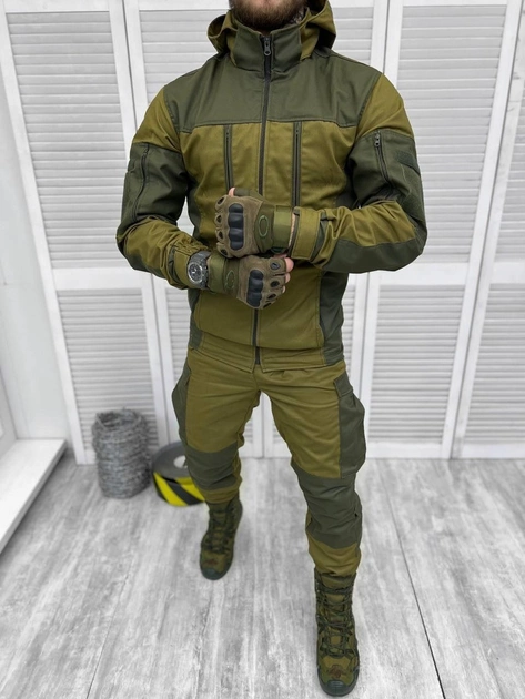 Тактический военный костюм горка Ranger ( Куртка + Штаны ), Камуфляж: Олива, Размер: XL - изображение 1
