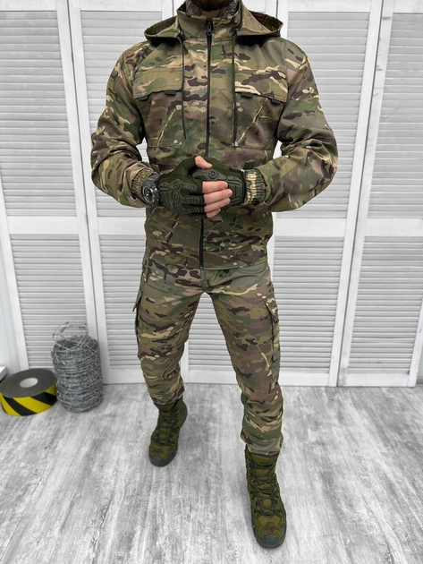 Тактичний військовий костюм гірка Ranger ( Куртка + Штани ), Камуфляж: Мультикам, Розмір: L - зображення 1