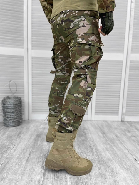 Тактические военные боевые брюки Single Sword, Камуфляж: Мультикам, Размер: L - изображение 2