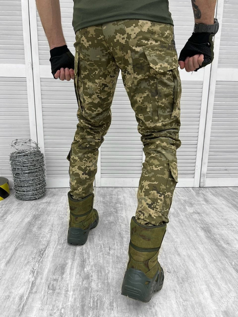 Тактичні військові бойові штани, Камуфляж: Піксель ЗСУ ММ-14, Розмір: 56/5 - зображення 2