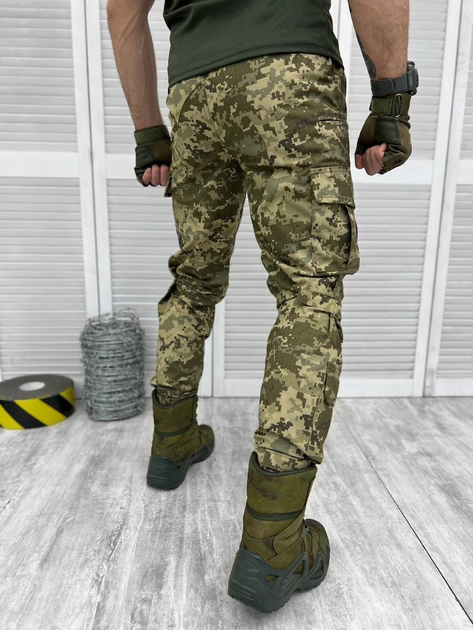 Тактичні військові бойові штани Logos, Камуфляж: Піксель, Розмір: L - зображення 2