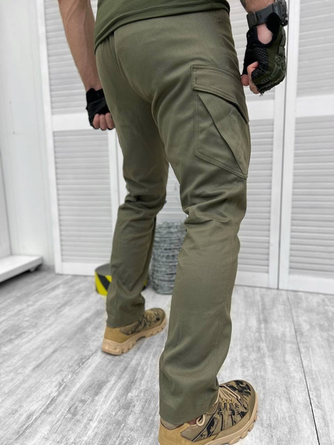 Тактические военные боевые брюки Logos, Камуфляж: Олива, Размер: S - изображение 2