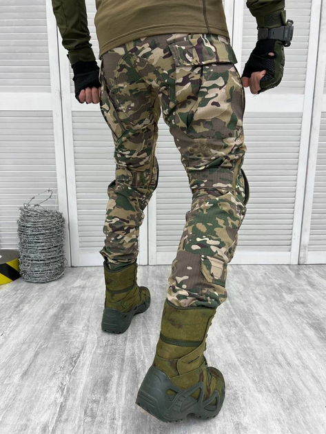 Тактические военные боевые брюки General, Камуфляж: Мультикам, Размер: L - изображение 2