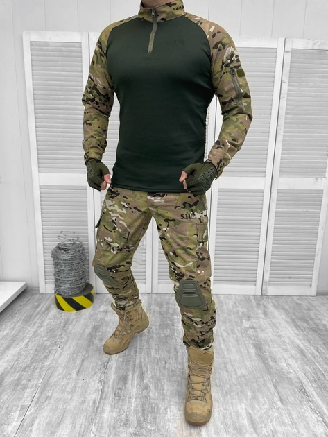 Тактичний військовий костюм 5.11 ( Убакс + Штани ), Камуфляж: Мультикам, Розмір: XXL - зображення 1