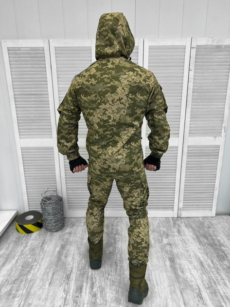 Тактичний військовий костюм гірка Статутний ГОСТ ( Кітель + Штани ), Камуфляж: Піксель ЗСУ, Розмір: XXXL - зображення 2