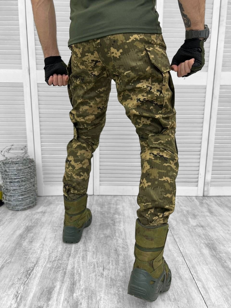 Тактические военные боевые брюки Raptor, Камуфляж: Пиксель, Размер: S - изображение 2