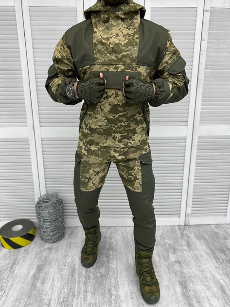 Тактический военный костюм горка Ranger ( Анорак + Штаны ), Камуфляж: Пиксель, Размер: XXXL - изображение 1