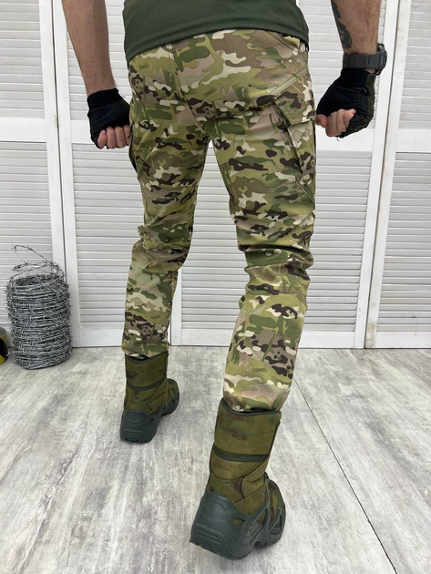 Тактические военные боевые брюки Vagon, Камуфляж: Мультикам, Размер: XL - изображение 2
