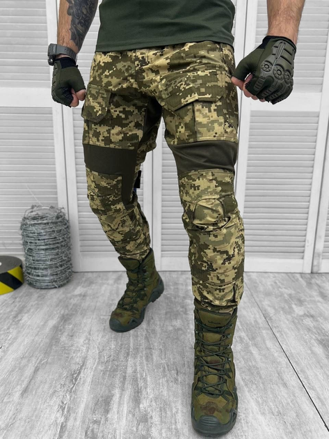 Тактические военные боевые брюки Vagon, Камуфляж: Пиксель ВСУ, Размер: M - изображение 1