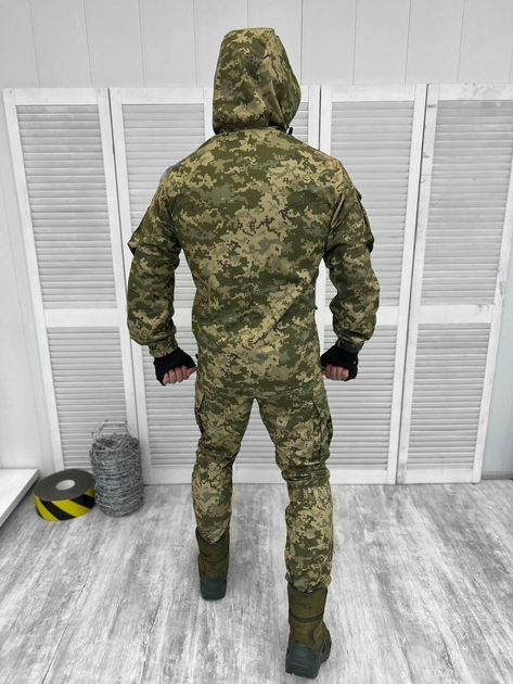 Тактический военный костюм горка Уставной ГОСТ ( Китель + Штаны ), Камуфляж: Пиксель ВСУ, Размер: S - изображение 2