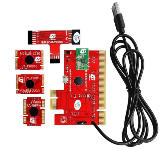 Post карта KQCPET6V8 PCI PCI-E LPC для ноутбука и компьютера MiniPCI-E ...