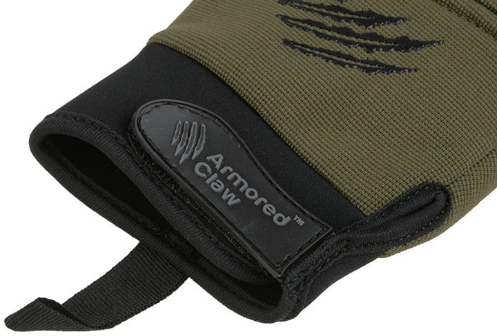 Рукавички тактичні Armored Claw CovertPro Olive Size L (5882L) - зображення 2