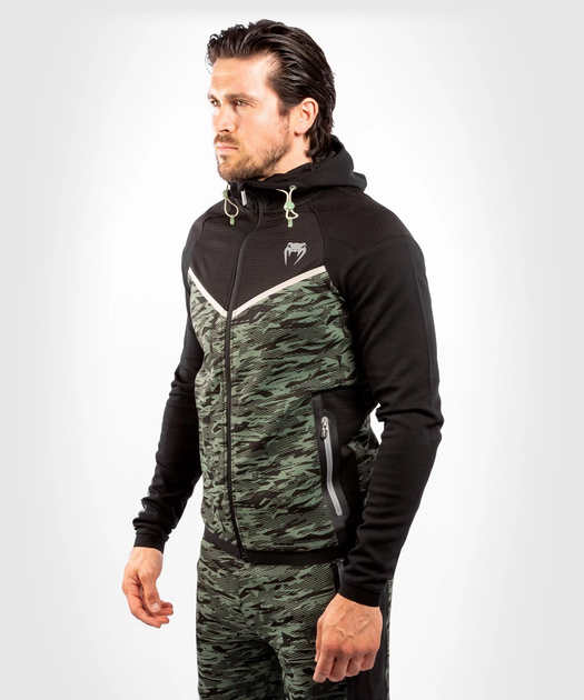 Толстовка Venum Laser Evo 3 Hoodie Khaki Сamo (VENUM-04251-534-XL) - изображение 3