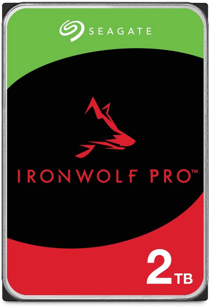 Dysk twardy Seagate IronWolf Pro 2 TB 7200 obr./min 256 MB ST2000NE001 3,5 SATA III - obraz 1