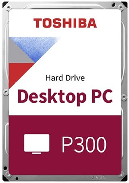 Жорсткий диск Toshiba P300 6TB 5400rpm 128MB HDWD260UZSVA 3.5 SATA III - зображення 1