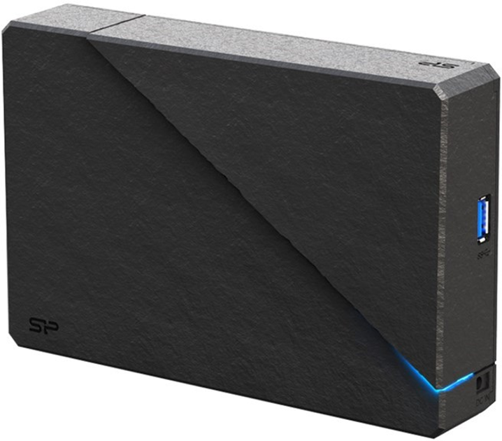 Dysk Twardy Silicon Power S07 8TB SP080TBEHDS07C3K 3.5 USB 3.2 Zewnętrzny Czarny - obraz 2